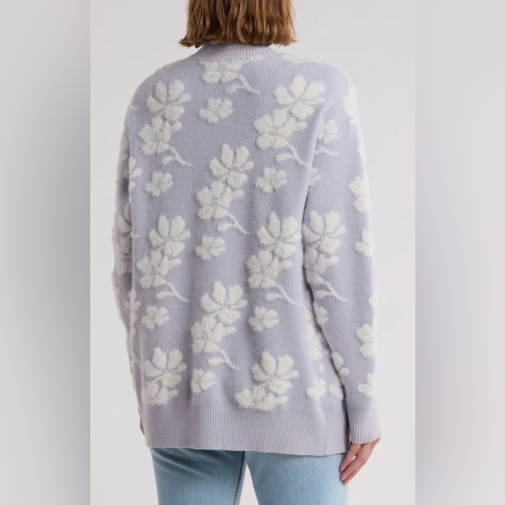 Gemma+Jane Floral Jacquard Cardigan Size Large - Picture 2 of 11